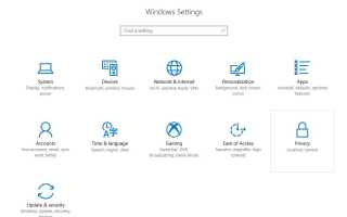 Остановить запуск приложений из фона в Windows 10
