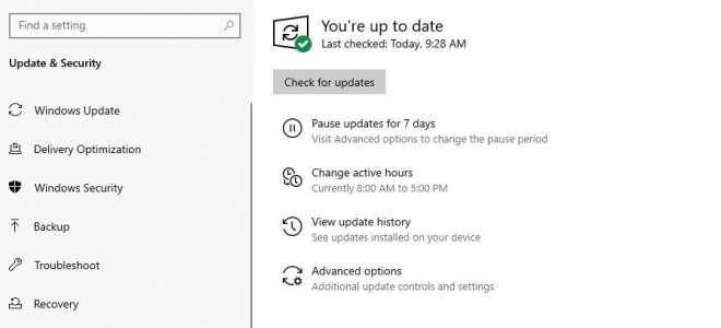Решено: WUAUSERV (обновление Windows) Высокая загрузка ЦП в Windows 10 версии 1909