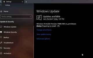 Предварительный просмотр Windows 10 Build 17686 (RS5), выпущенный с улучшенным локальным интерфейсом и улучшением конфиденциальности