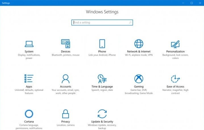 Windows 10 ссылка настройки телефона