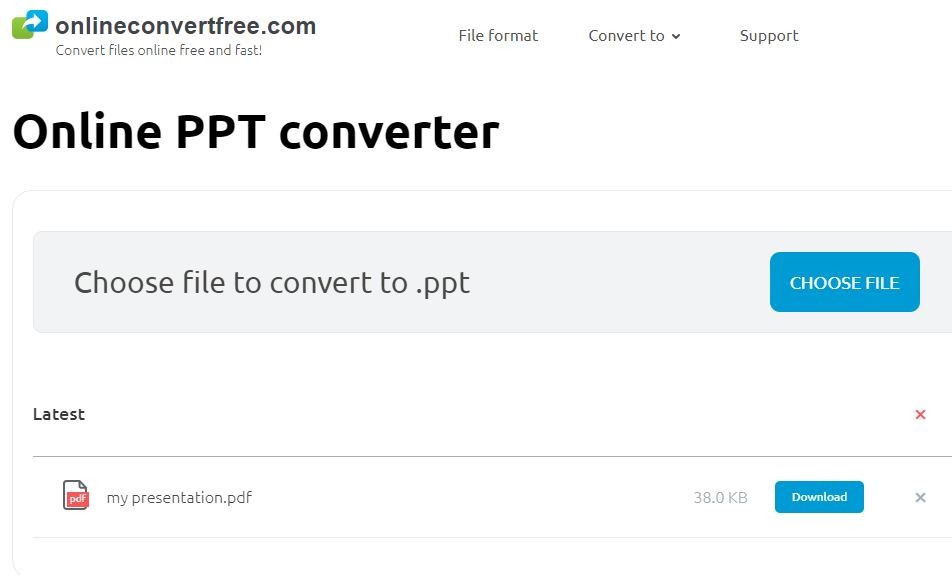Скачать конвертированный файл PDF