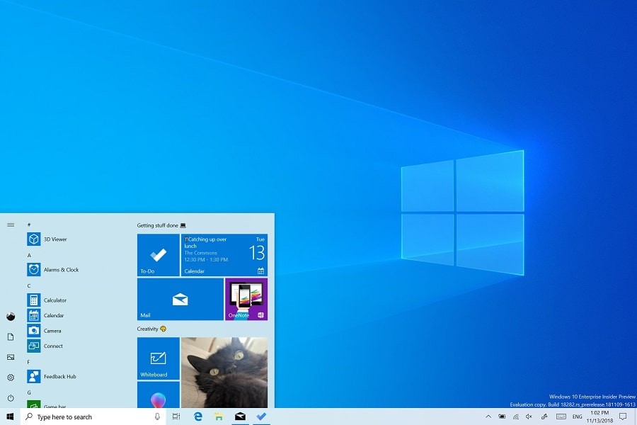 Windows 10 New Light Theme
