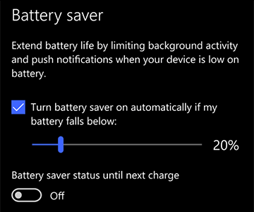 Включить режим энергосбережения Windows 10
